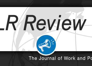 Call for papers – ILR Review – Extension