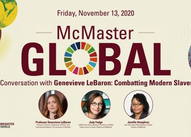 Enregistrement – Combatting Modern Slavery. A conversation with Genevieve LeBaron
