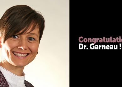 Congratulations – Dr. Garneau !