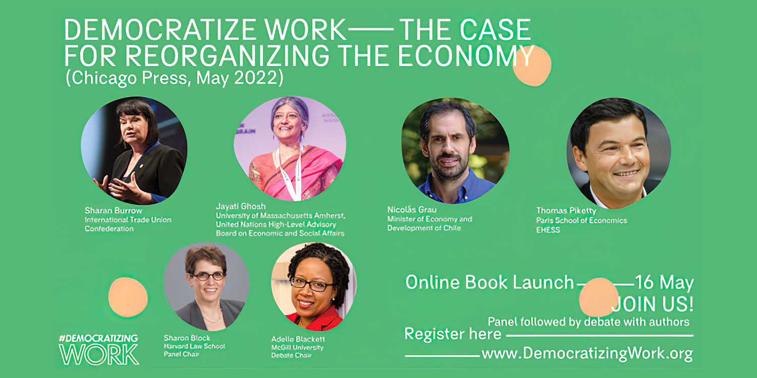 Global Book Launch Democratize Work