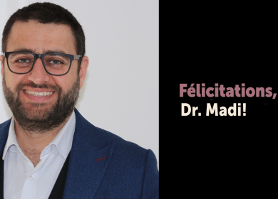 Félicitations – Docteur Madi!