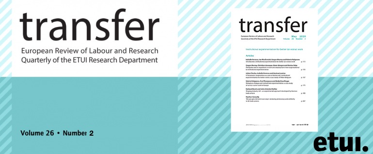 Publication – Revue Transfer