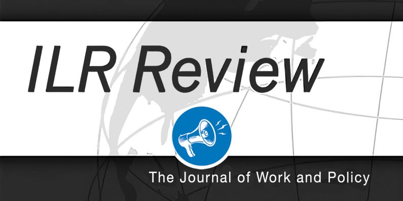 Call for papers – ILR Review – Extension