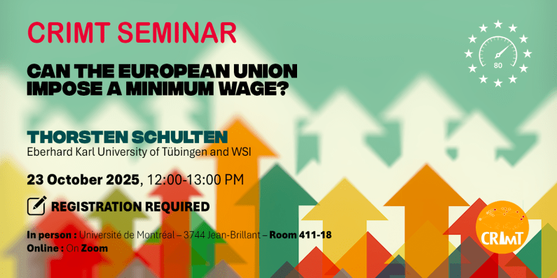 Hybrid Seminar • Thorsten Schulten – 23 October 2025